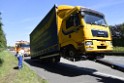 LKW in Boeschung A 3 Rich Frankfurt Hoehe Roesrath Lohmar P267